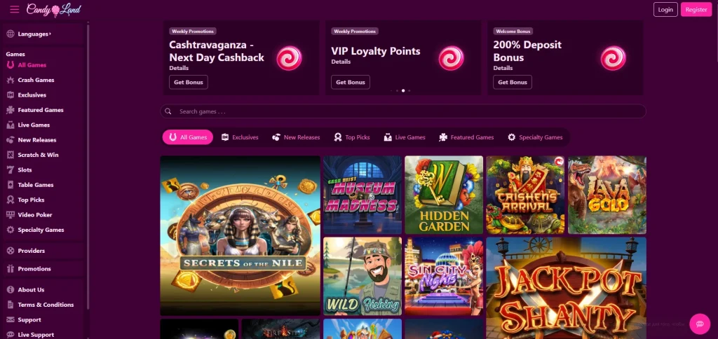 Candyland Casino
