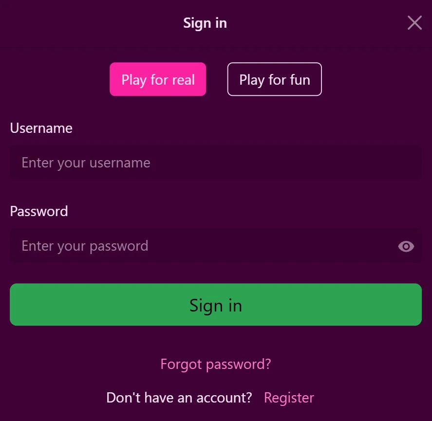 Candyland Casino Login
